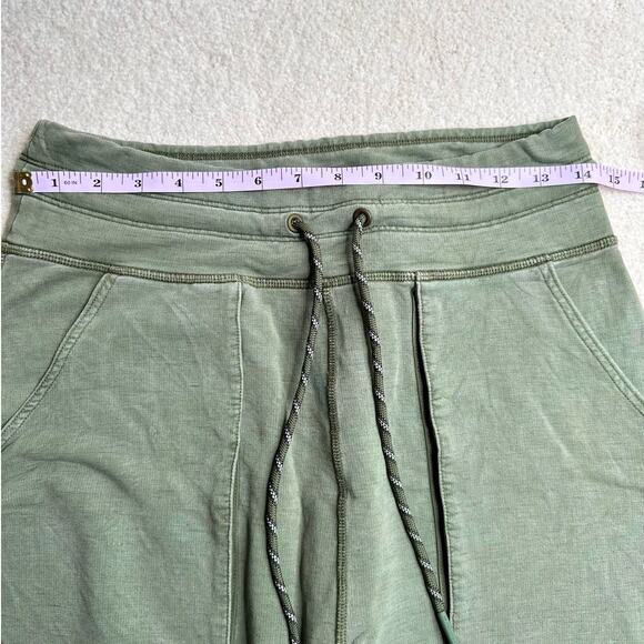 Free People: Olive Green Oversized Baggy Cargo Joggers - Picture 11 of 14